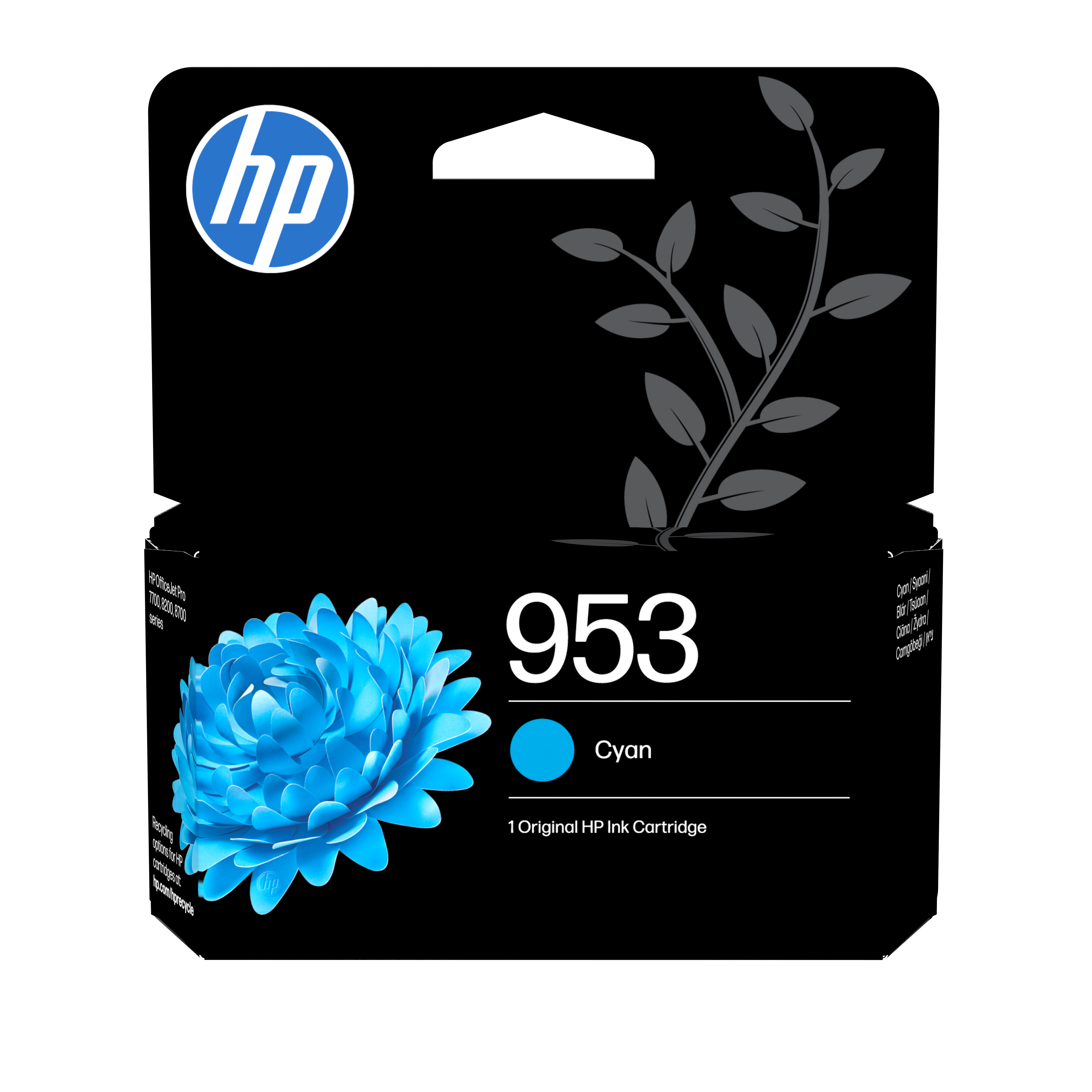 HP 953(F6U12AE) cyan Druckerpatrone