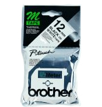 P-TOUCH LABELLING NON-LAMINATED MK231 12MM BLACK ON WHITE