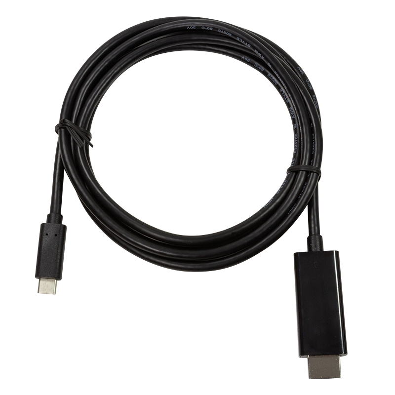 Logilink USB-C Kabel 3.2 Gen1 zu HDMI-A 4K/60 Hz, schw. 1,8m