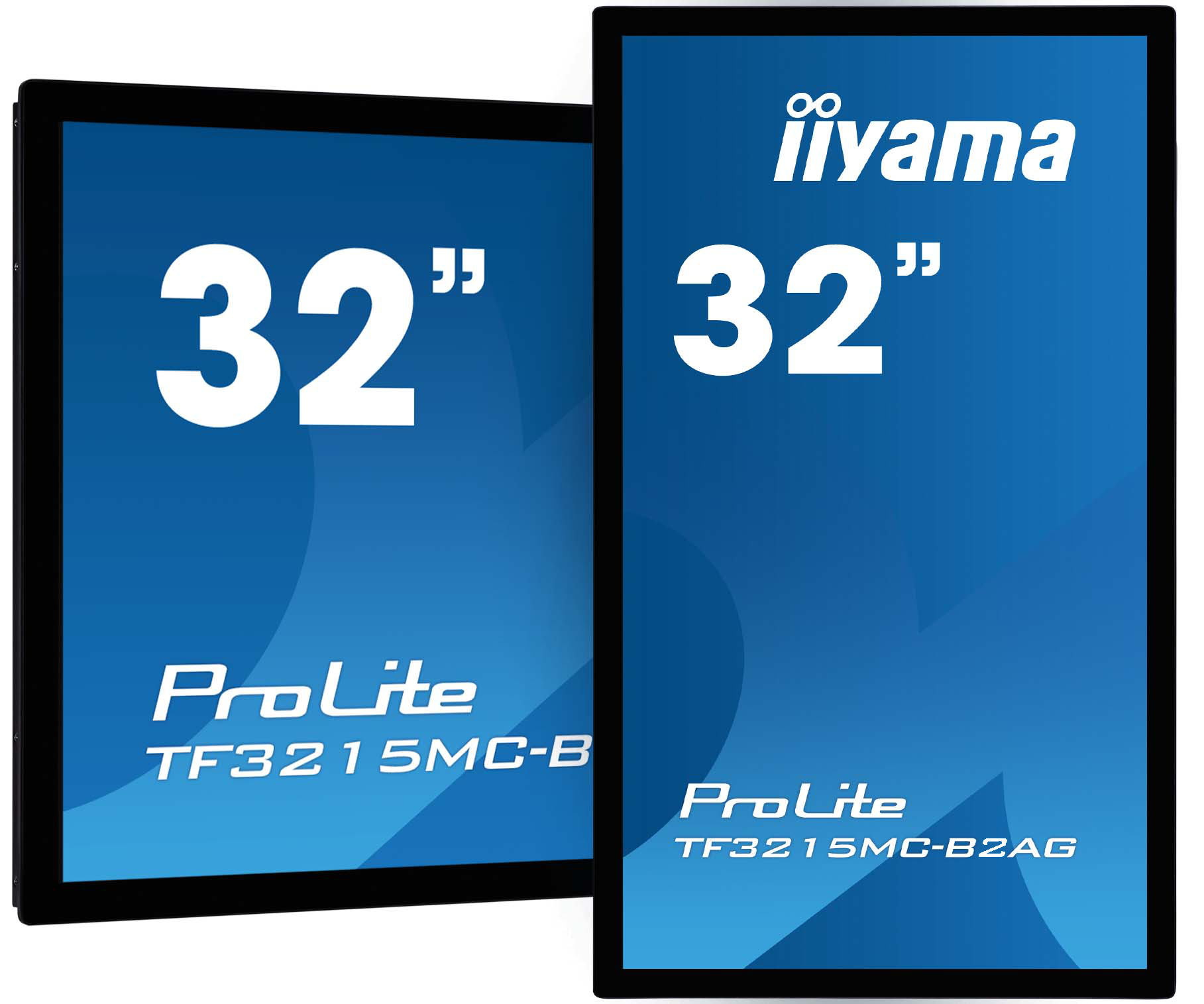 IIYAMA TF3215MC-B2AG 81,28cm 32Zoll PCAP AntiGlare Bezel Free 30-Points TouchScreen 1920x1080 AMVA3 panel VGA HDMI DisplayPort panel