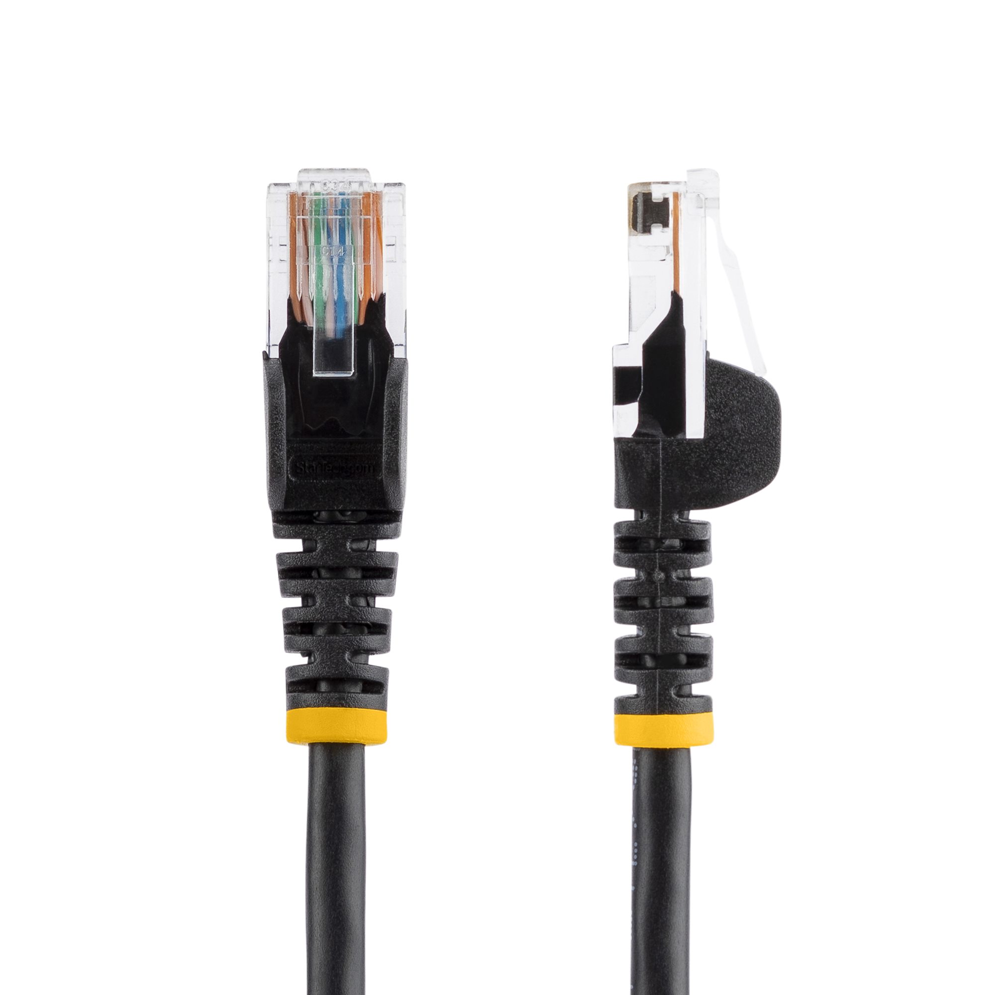 5M BLACK CAT 5E PATCH CABLE .