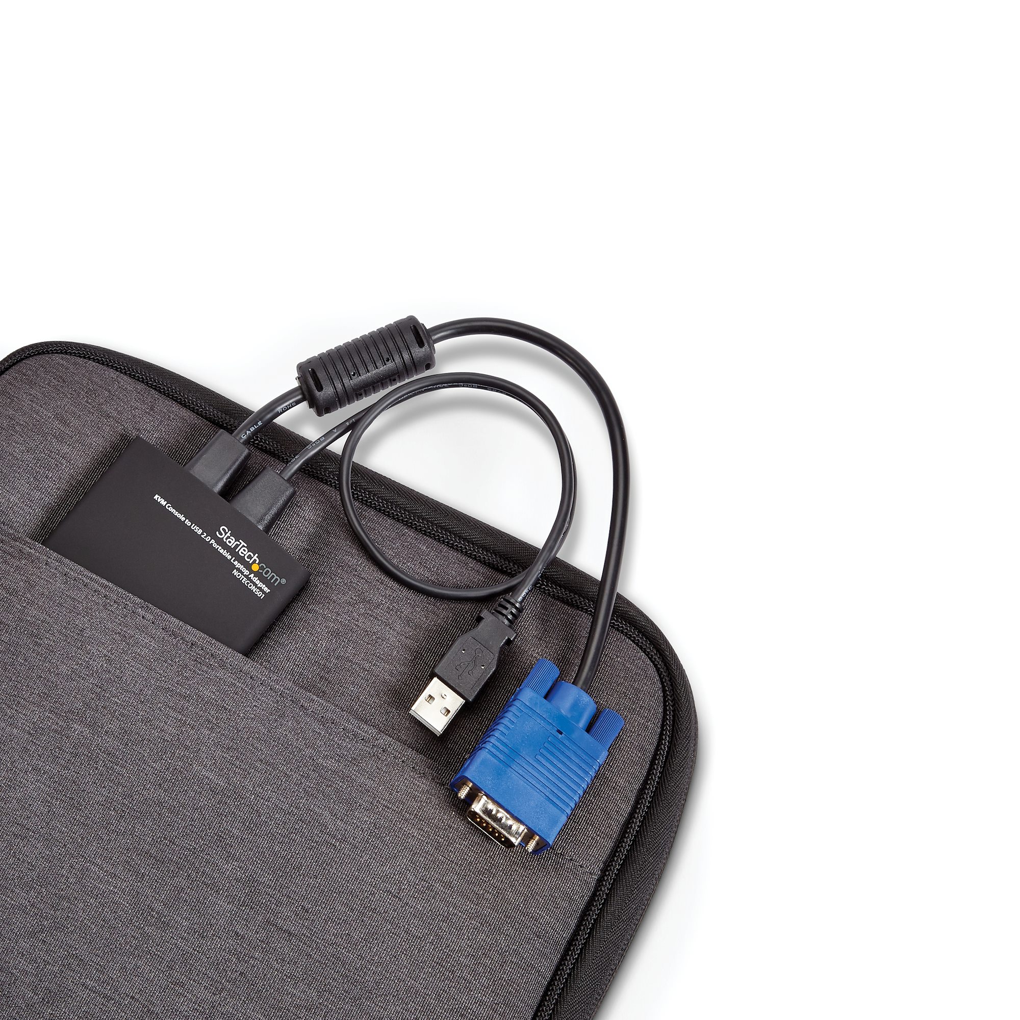 KVM TO USB LAPTOP CRASH CART .