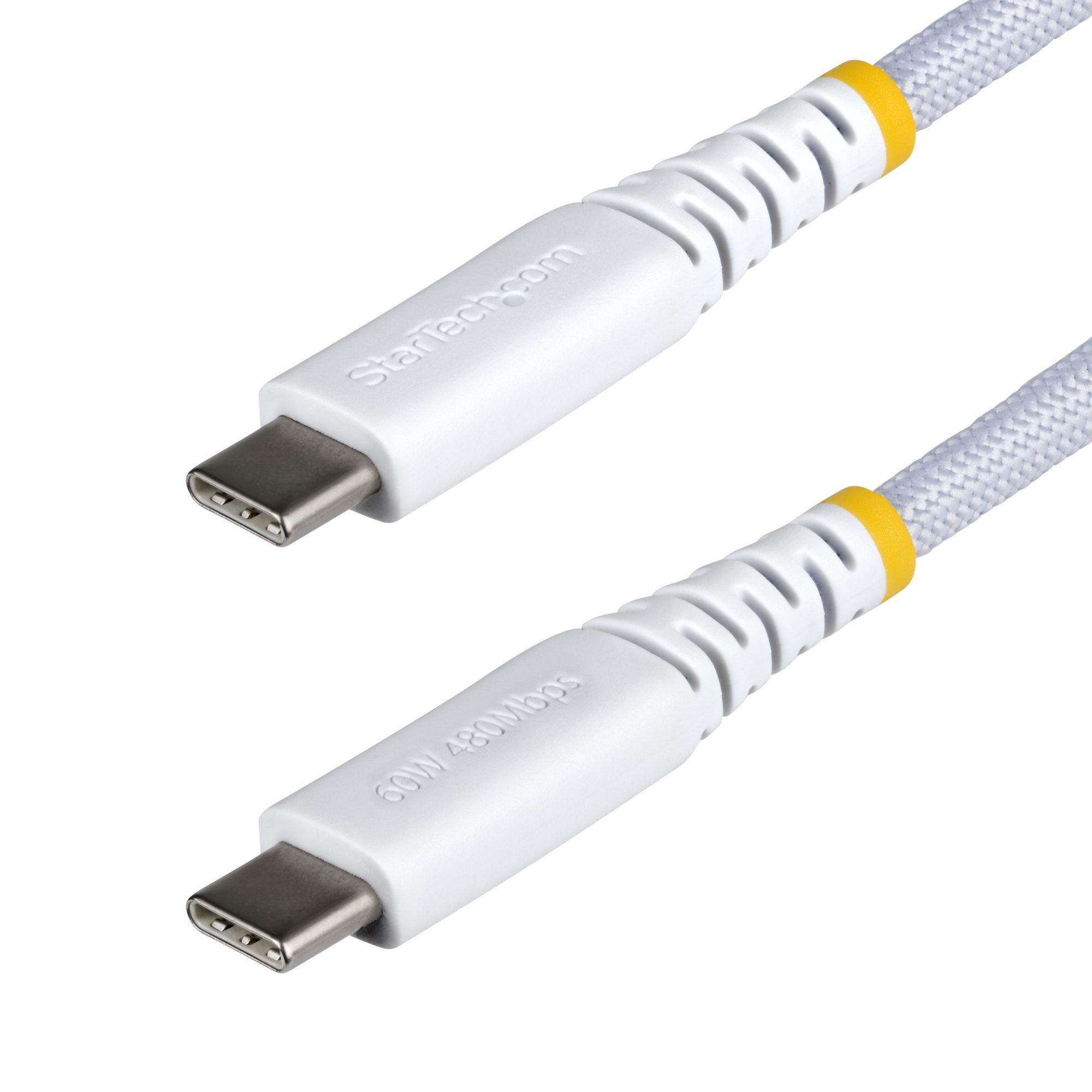 StarTech.com 15cm USB-C Ladekabel 60W 3A PD Weiß