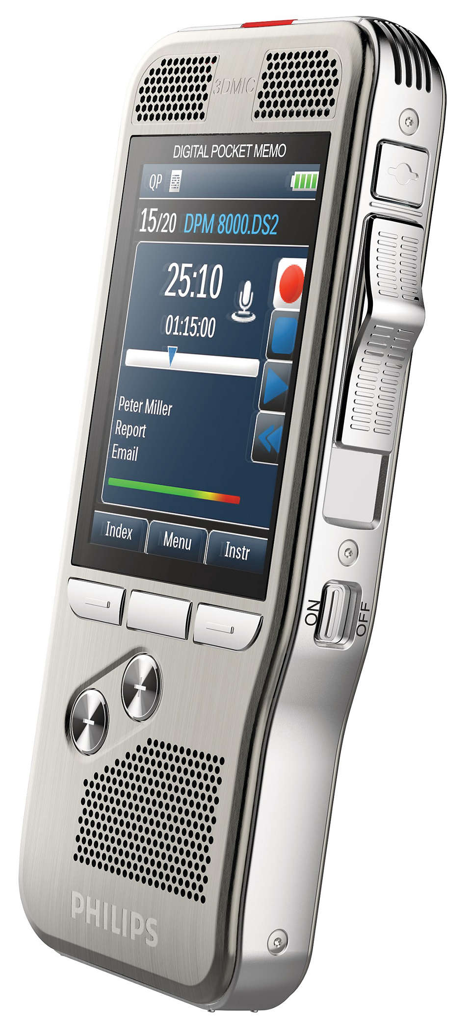 Philips Digital Pocket Memo (ohne Software)