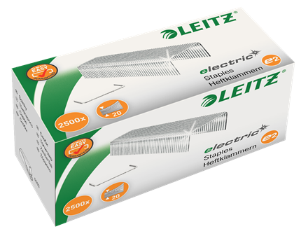 LEITZ Heftklammern Electric 5569 e2, 2.500 St.