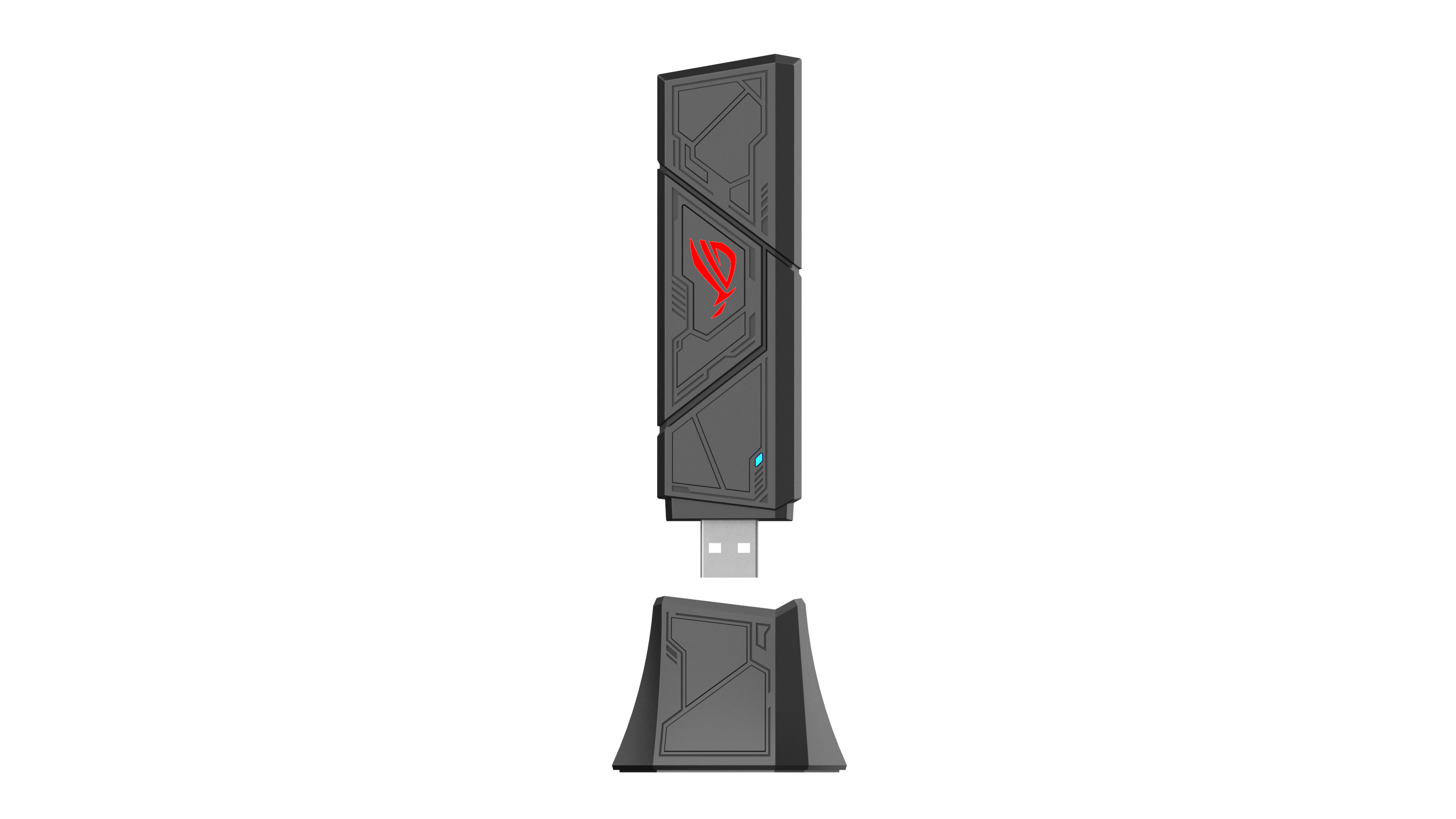 ROG USB-BE92 BE6500 Tri-Band, LAN-Adapter