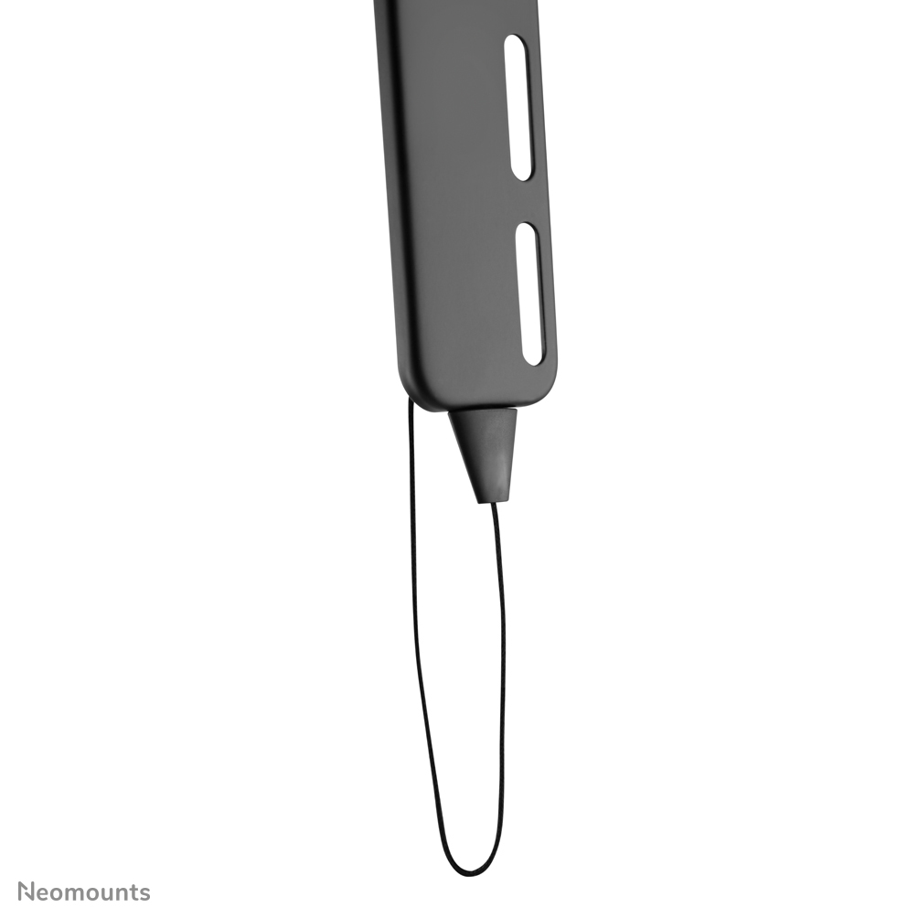 NEOMOUNTS W400BLACK Ultraflache Wandhalterung Fix 81,28-139,7cm 32-55Zoll max 35kg VESA bis 400x400 Ultraslim 1,8cm schwa