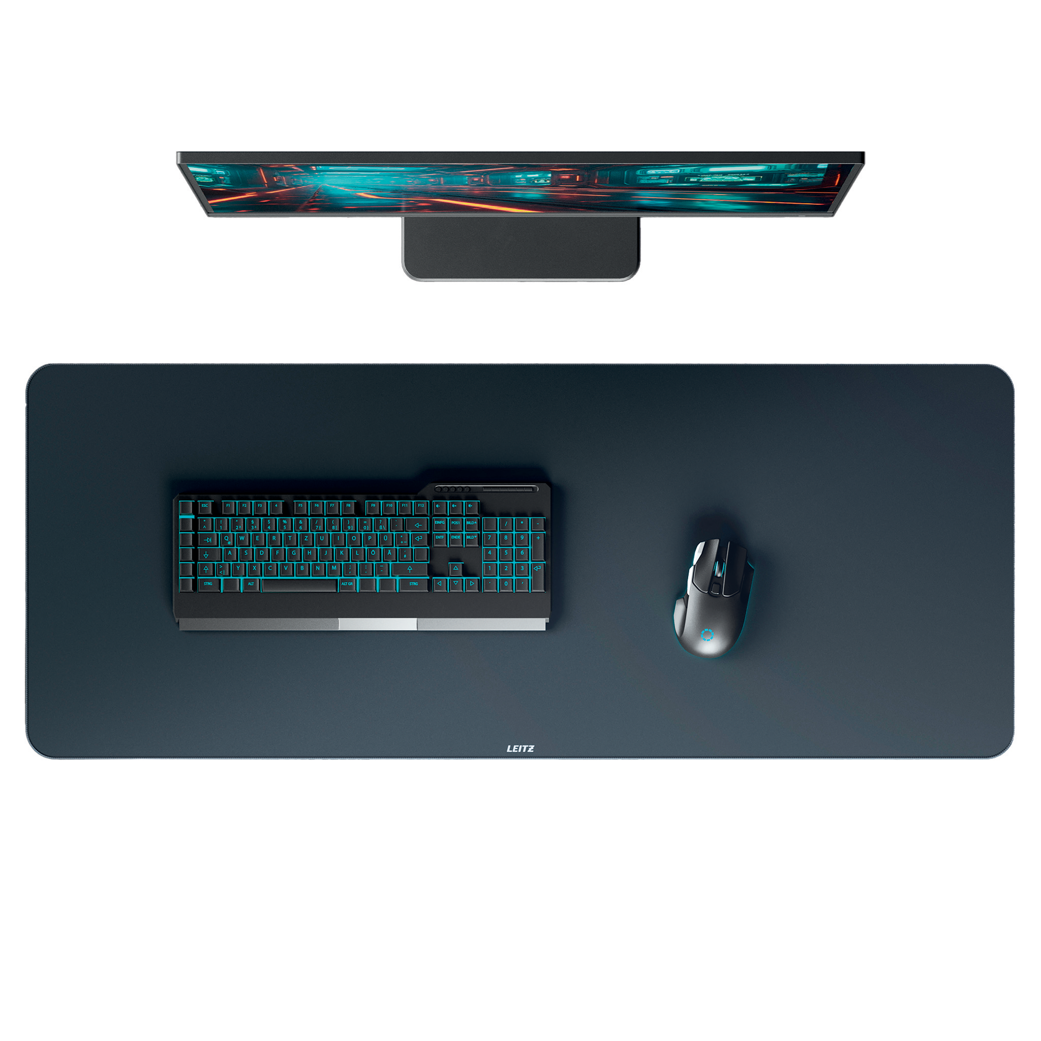 LEITZ Gaming-Mousepad extra groß dunkelgrau