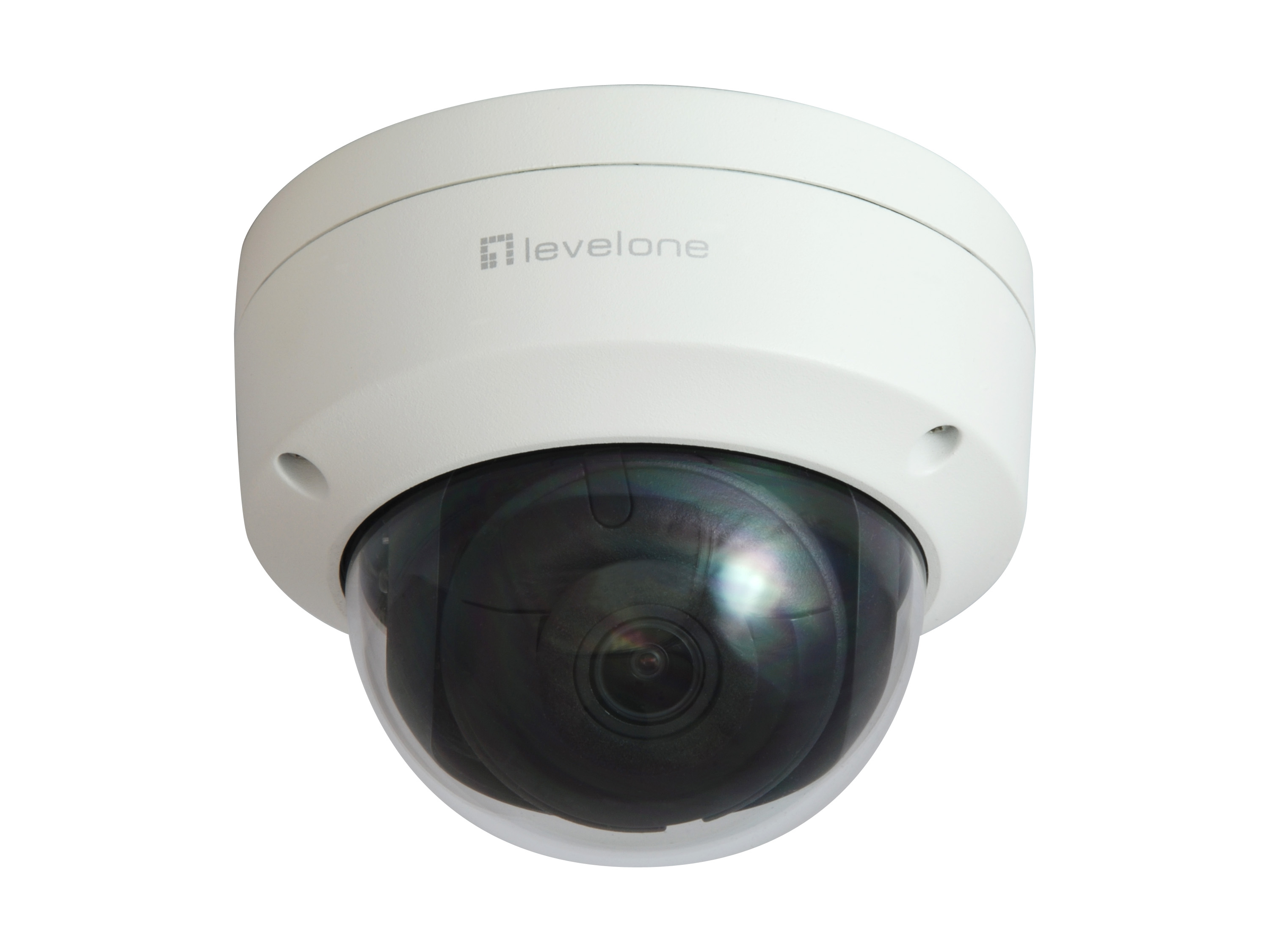 LevelOne IPCam Dome Fix Out 2MP/H.265/IR/ 7W/PoE/IP67