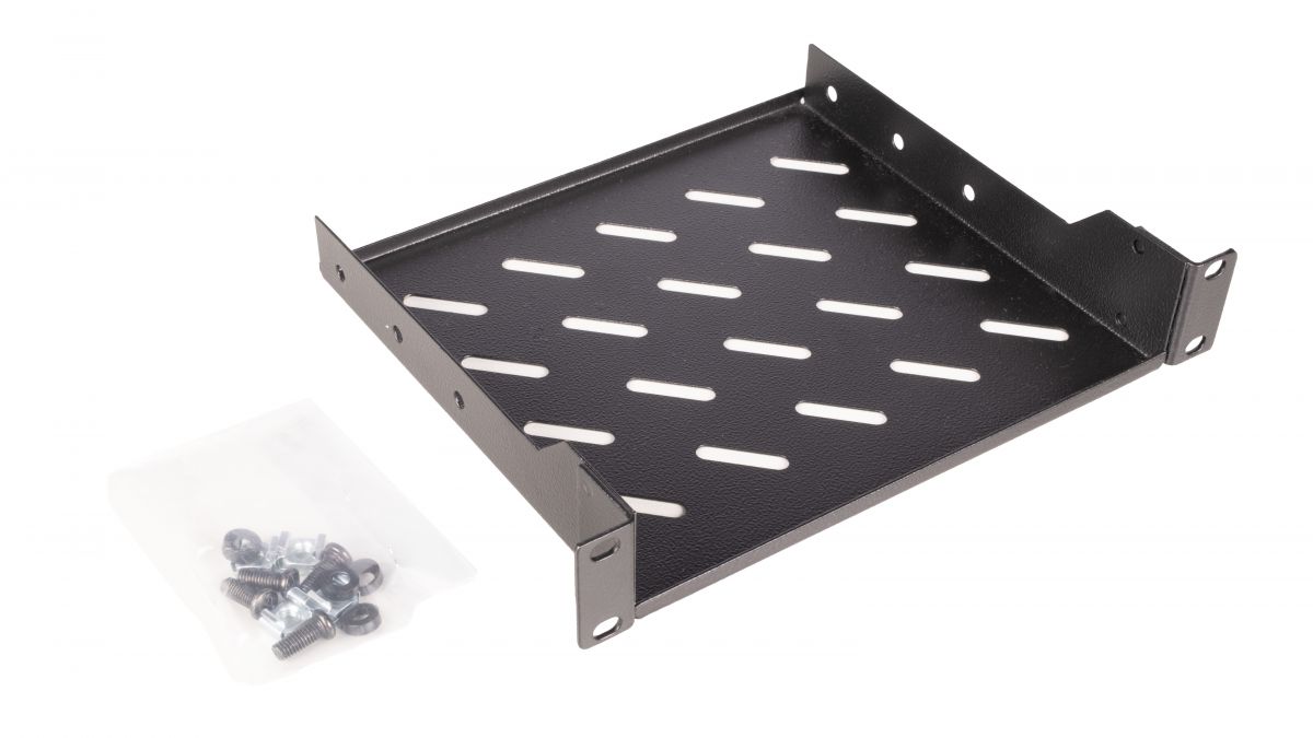 Equip 10 Fachboden fest für Serverschränke 20cm 1U schwarz