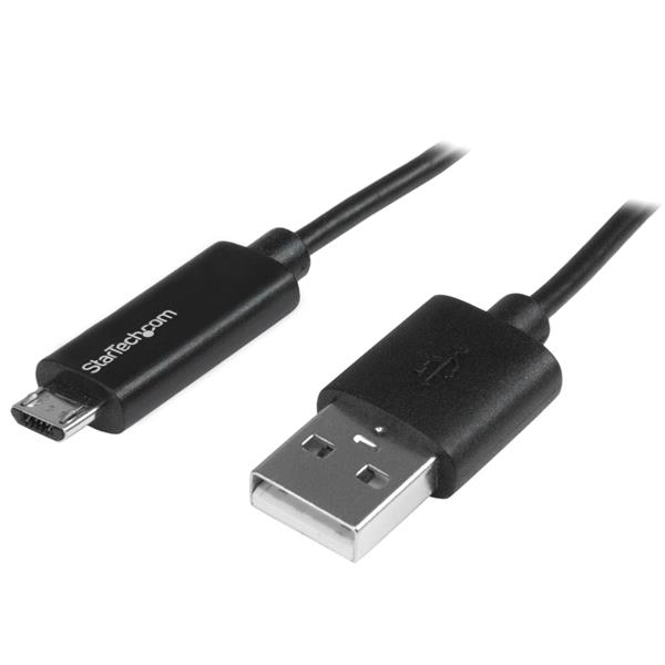 1M MICRO-USB CABLE WITH LED .