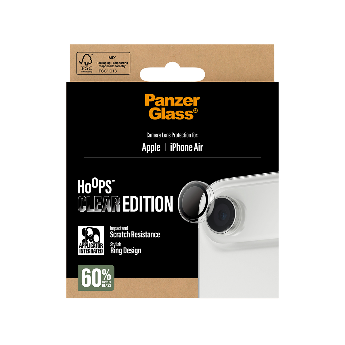 TRANSPARENT CAMERA LENS PROTECTOR IPHONE 17 AIR