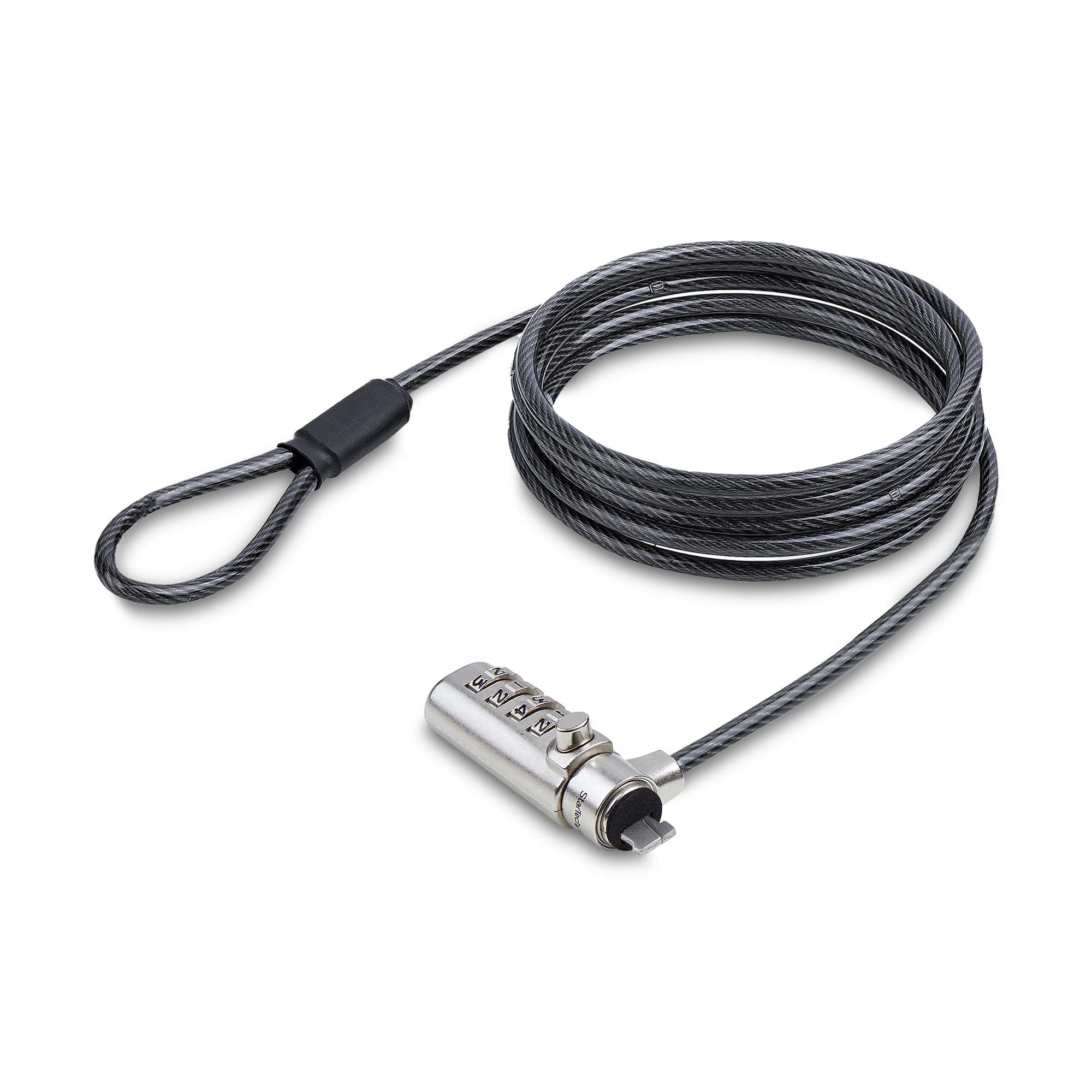 NANO SLOT CABLE LOCK 1.5M COMPUTER DESK ANTI-THEFT SECURIT