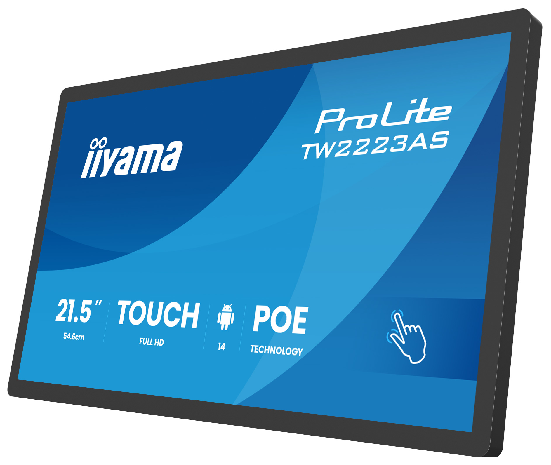 IIYAMA 55.0cm (21,5) TW2223AS-B3P 16:9 M-Touch USBC Android