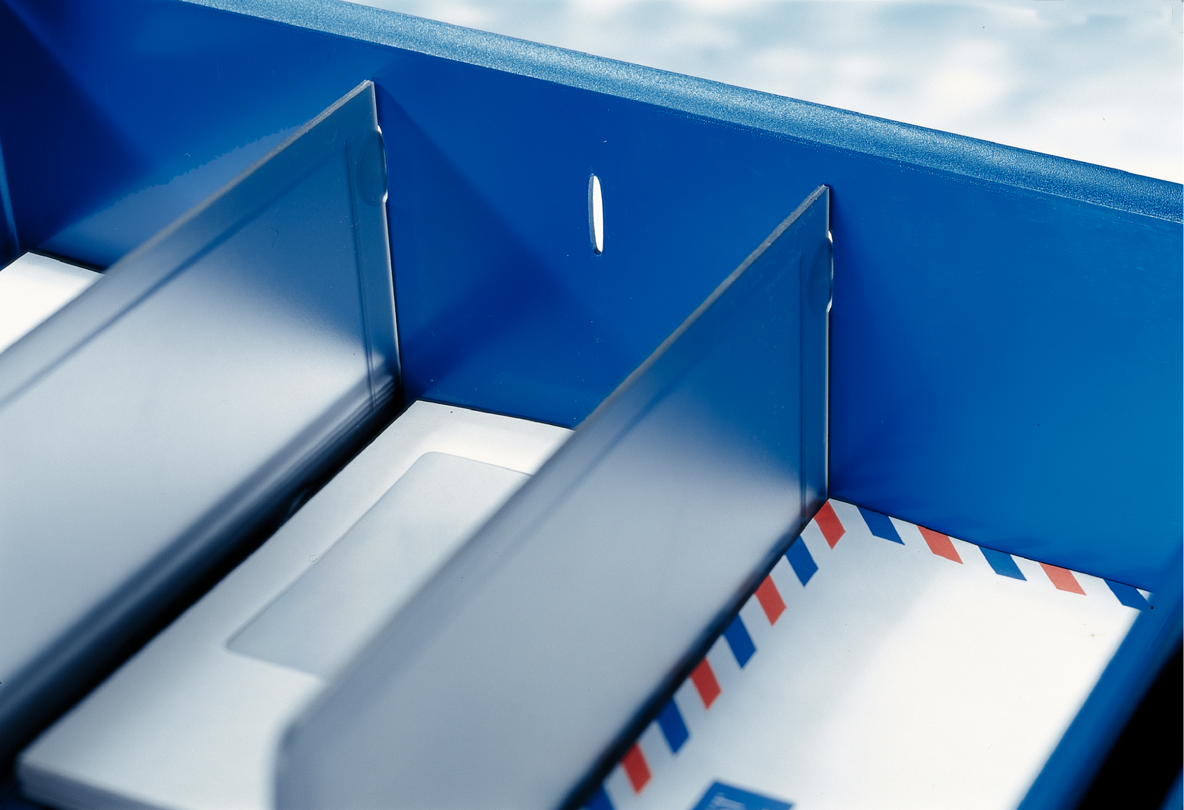 LEITZ Briefablage Sorty A4 quer grau DIN A4, 1 St.