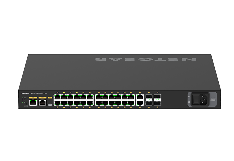 AV LINE M4250-26G4XF-POE+ 24X1G POE+ 4XSFP+ MANAGED 480W