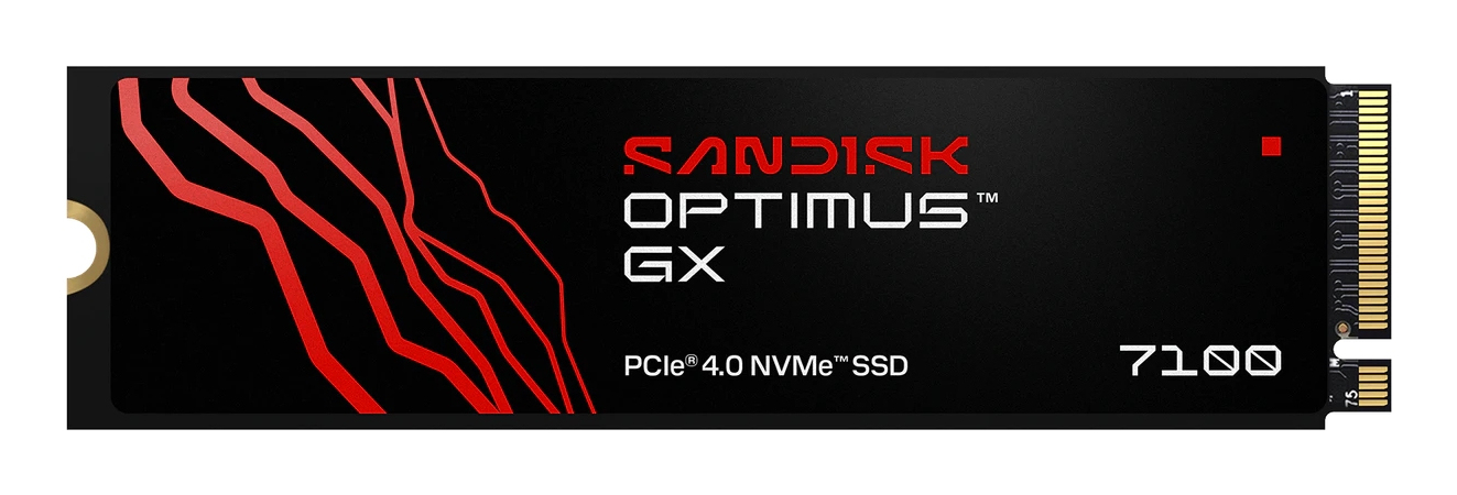 SANDISK OPTIMUS GX 7100 NVME SSD 500GB