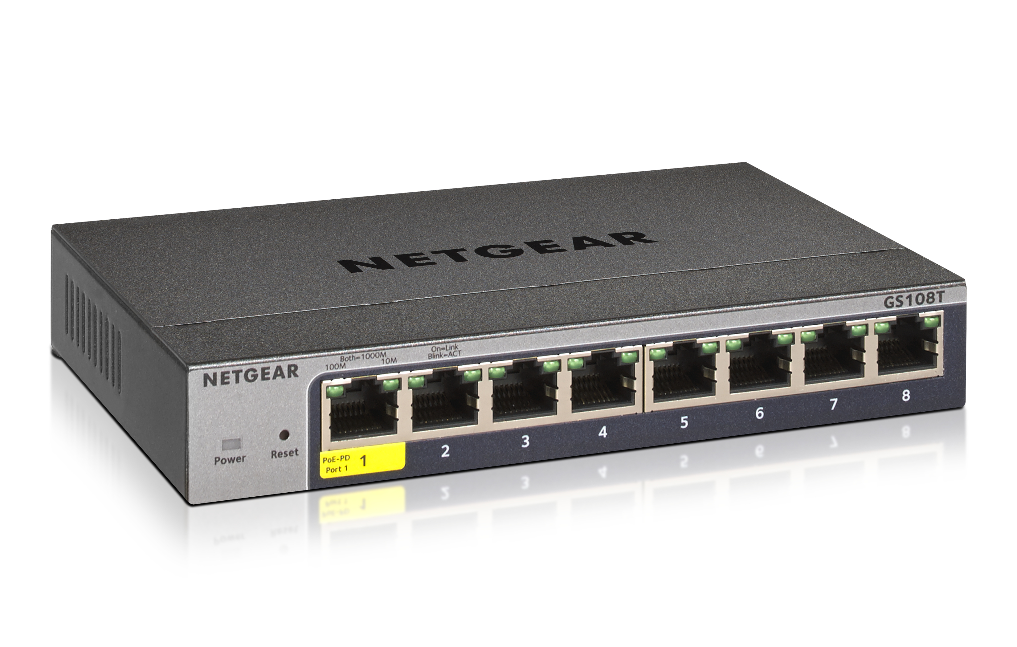 NETGEAR Switch 8x GE GS108T-300PES