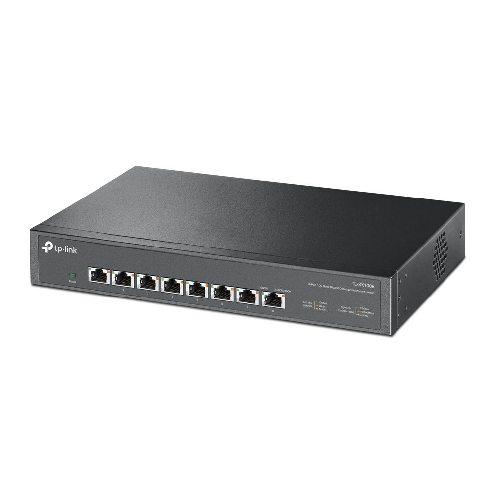 8-PORT 10G MULTI-GIGABIT SWITCH 8 10G RJ45 PORTS