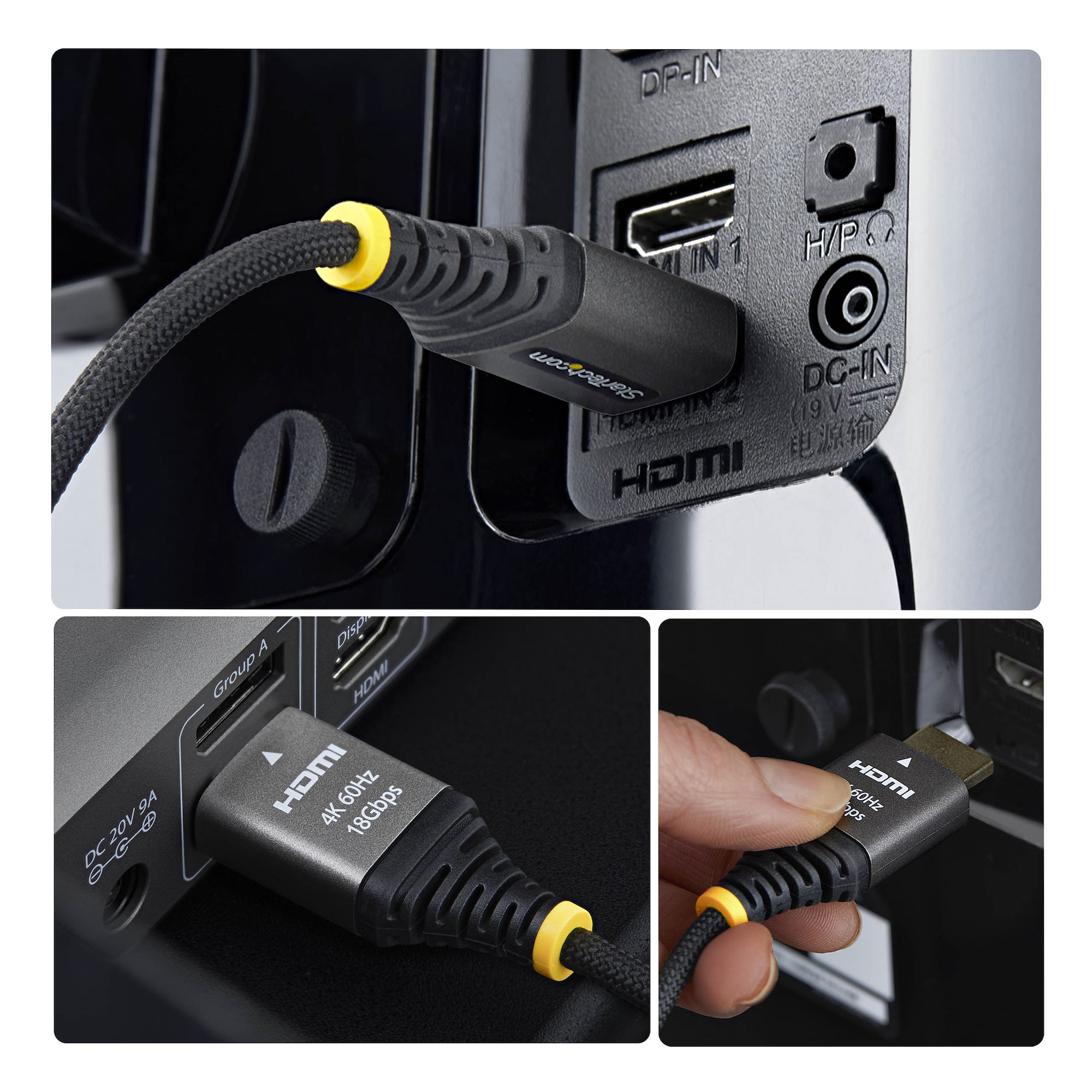 0.5M HDMI 2.0 CABLE 4K 60HZ .