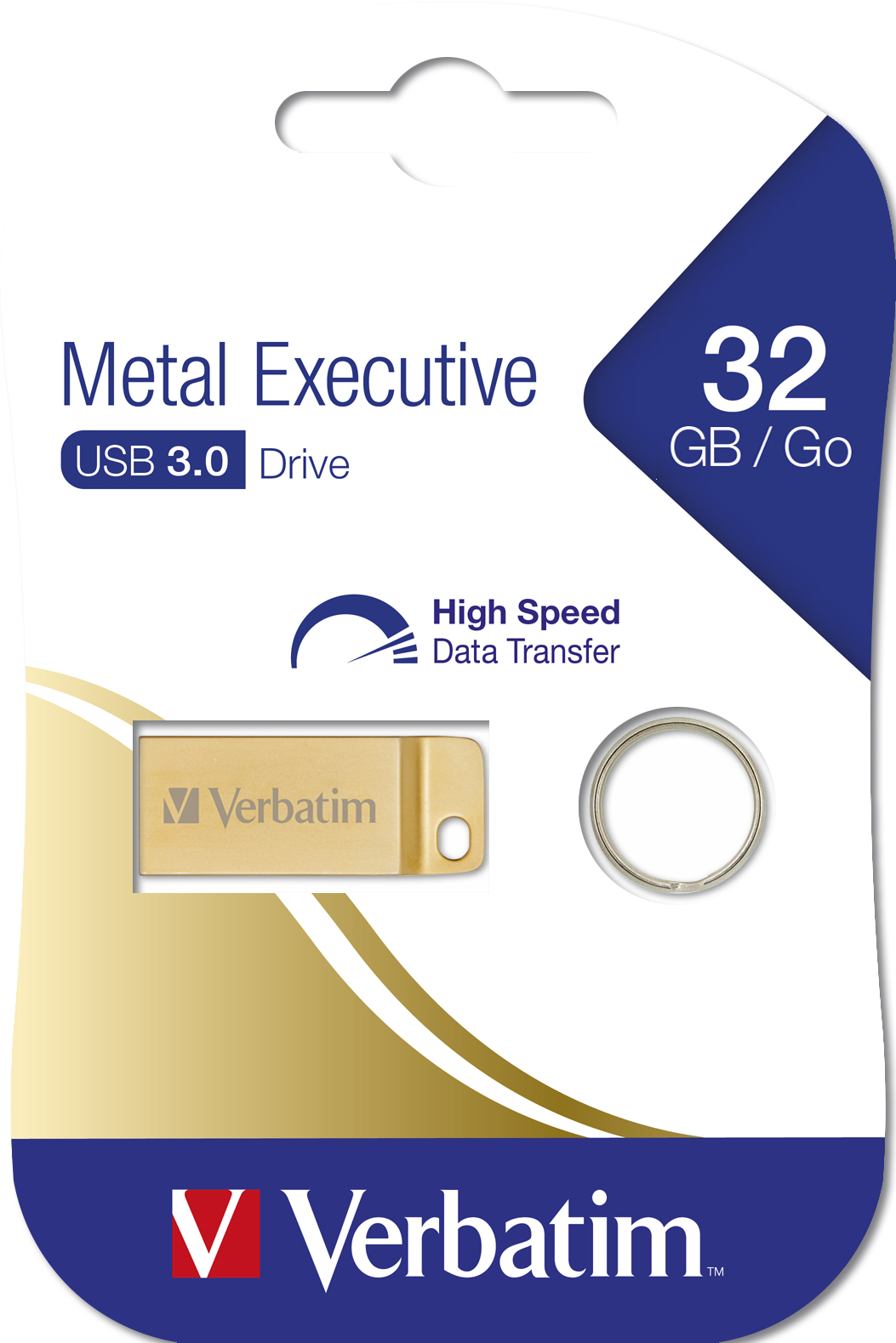 Verbatim Metal Executive 32GB USB 3.0 gold