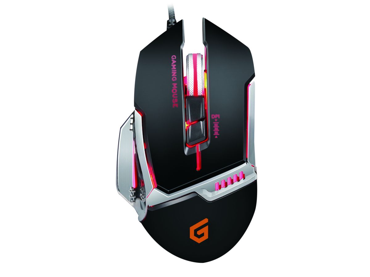 CONCEPTRONIC Gaming Maus USB/4000DPI/IC/8Buttons 1.60m sw