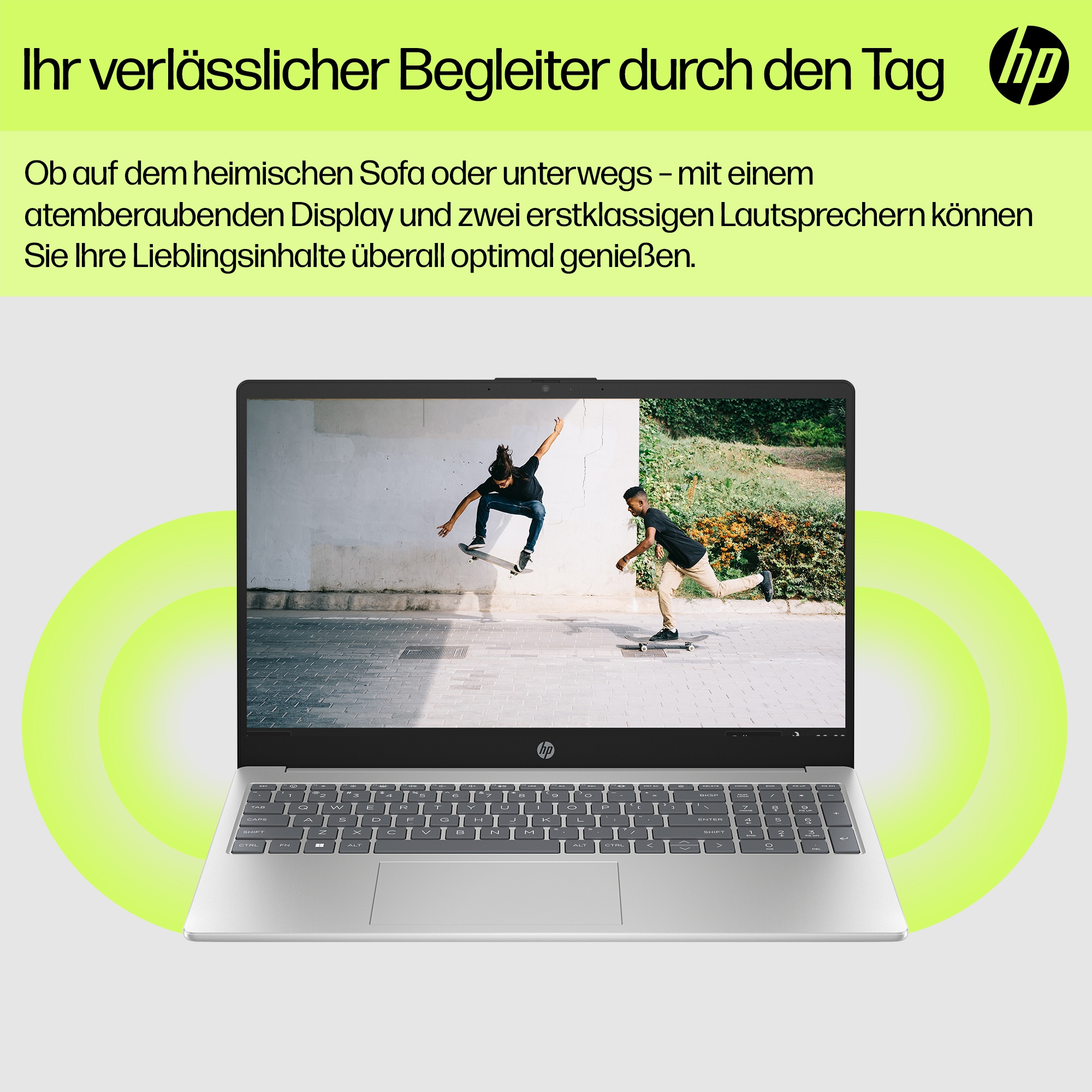 HP 15-fd1052ng C6RF1EA Laptop 39,6 cm (15,6 Zoll), 16 GB RAM, 512 GB SSD, Intel® Core™ 5 120U