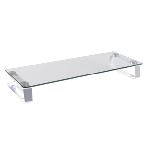 Logilink Monitorerhöhung /-tisch aus Glas, max. 20 kg