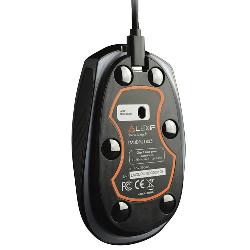 LEXIP PU94 3D Wired Maus