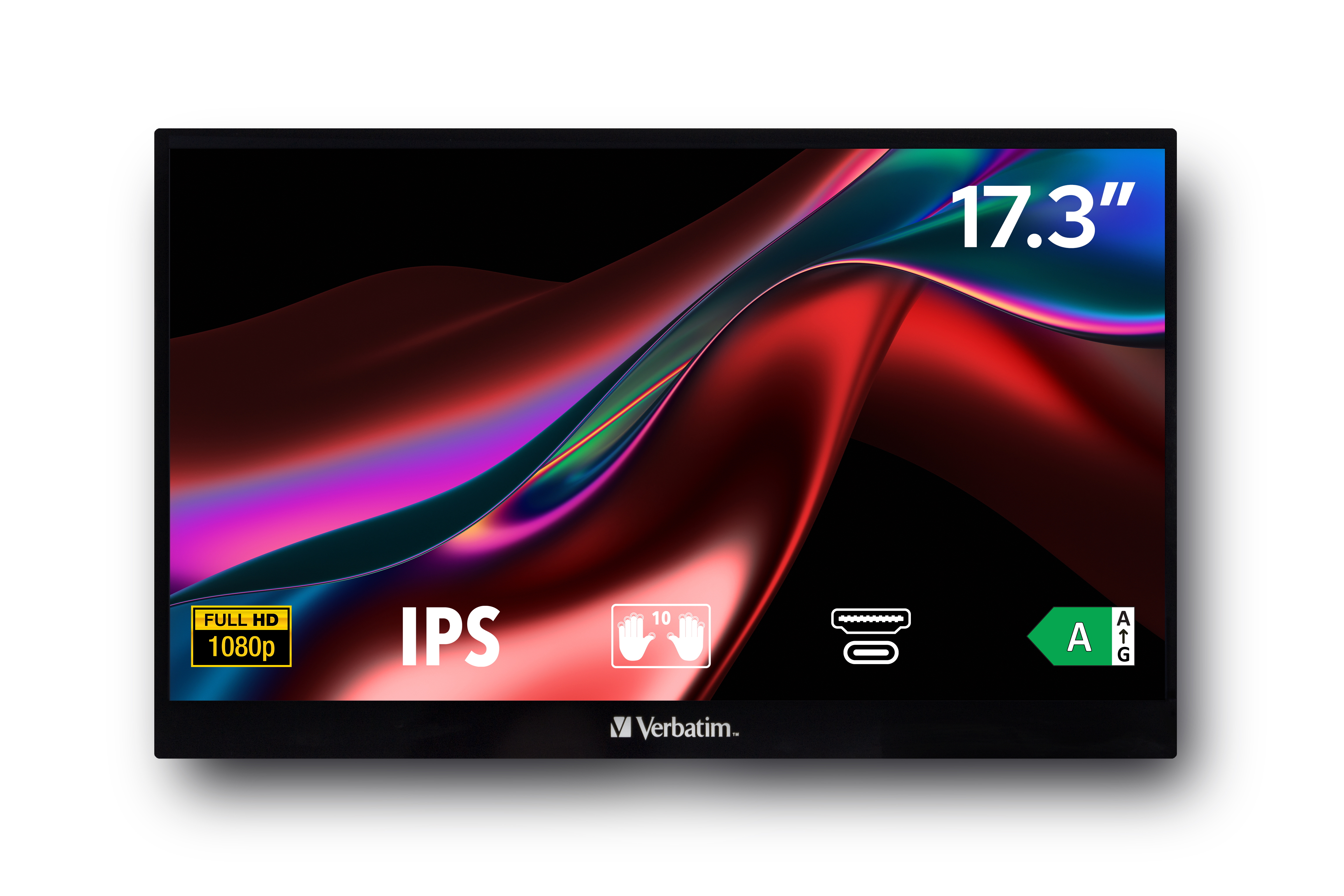 Verbatim PMT-17 Portable Touchscreen Monitor