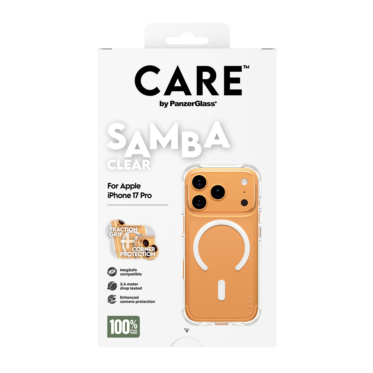 CARE BY FASHIONABLE CASE SAMBA W. WHITE MAGSAFE IPHONE 17 PRO