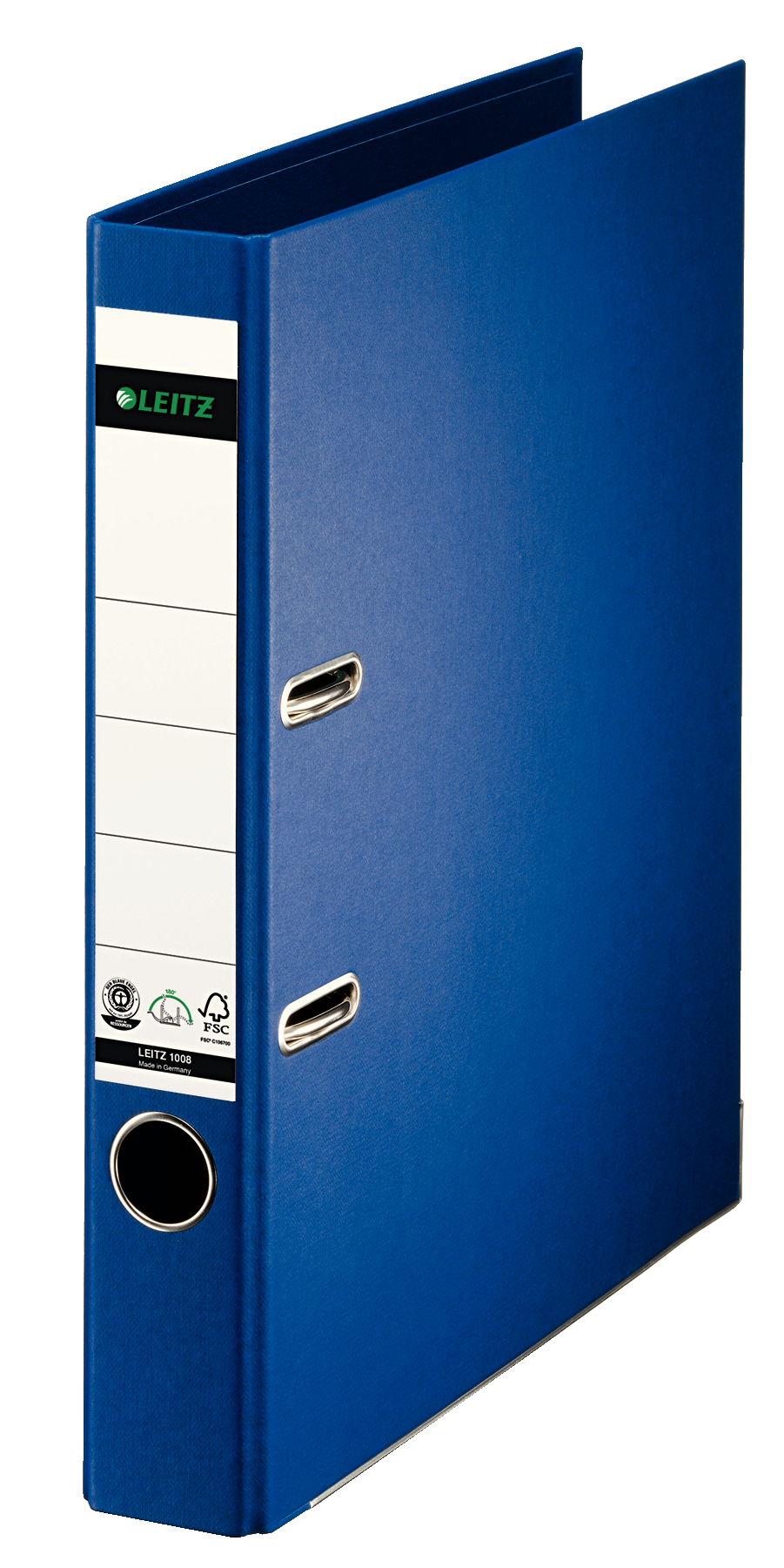 LEITZ 1008 Ordner blau Karton 5,2 cm DIN A4, 1 St.