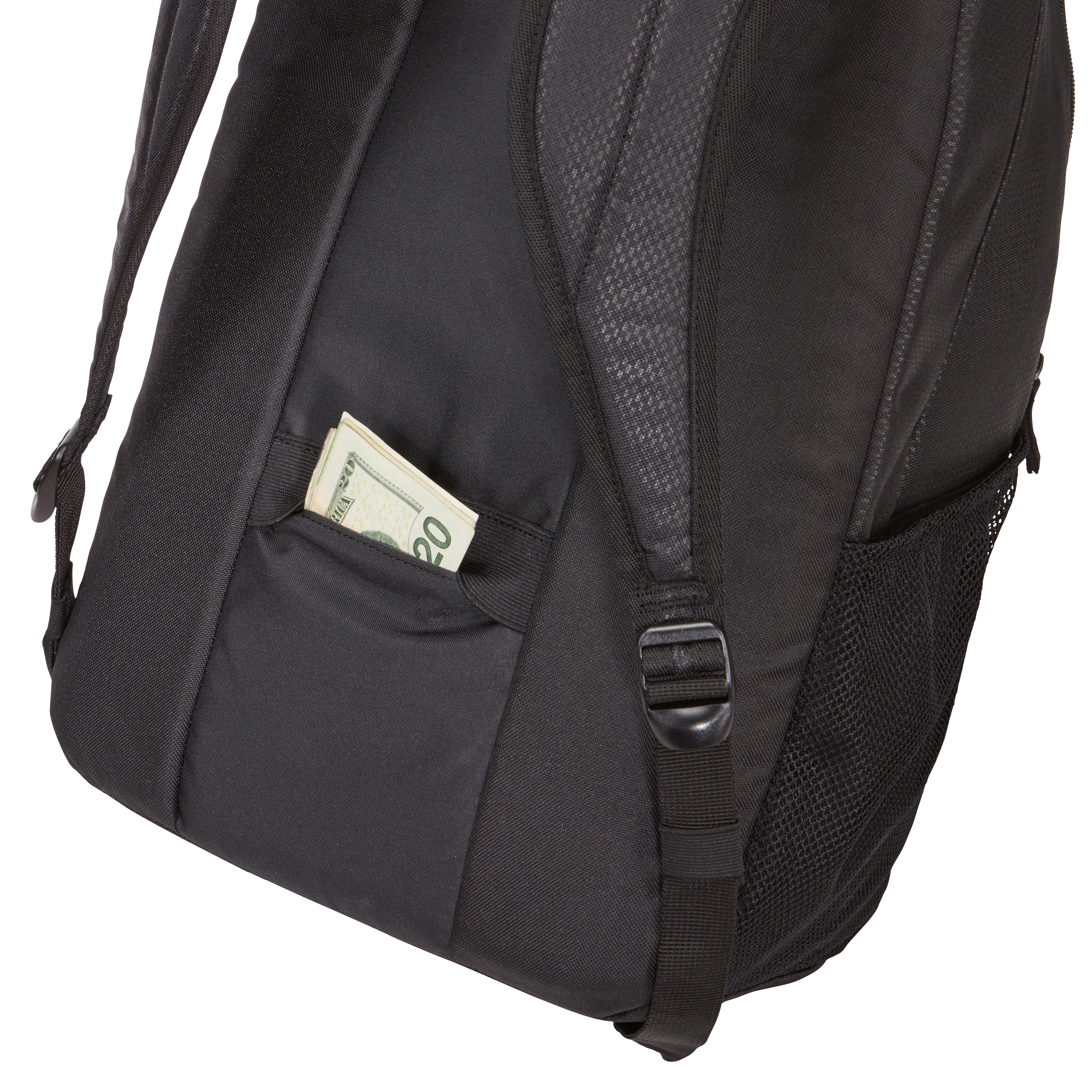 case LOGIC® Laptop-Rucksack Prevailer Polyester schwarz, blau 34,0 l bis 43,2 cm (17 Zoll)