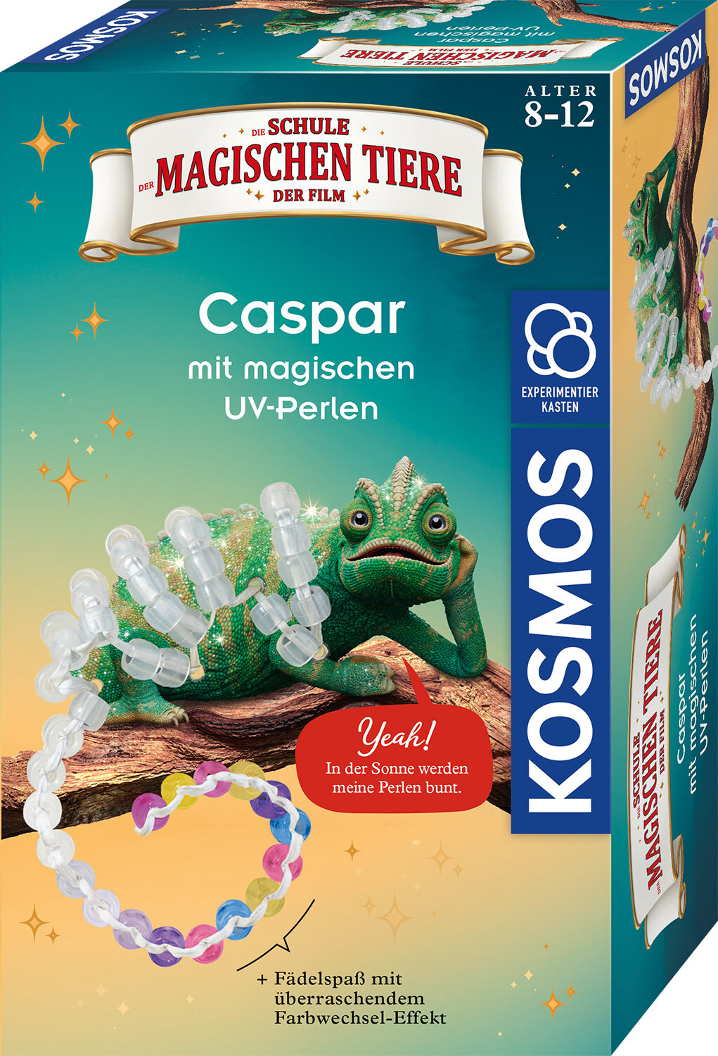 Die Schule der magischen Tiere - Caspar mit magischen UV-Perlen, Experimentierkasten