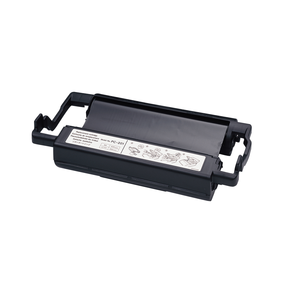 brother PC-201 schwarz Thermo-Druckfolie, 1 Rolle