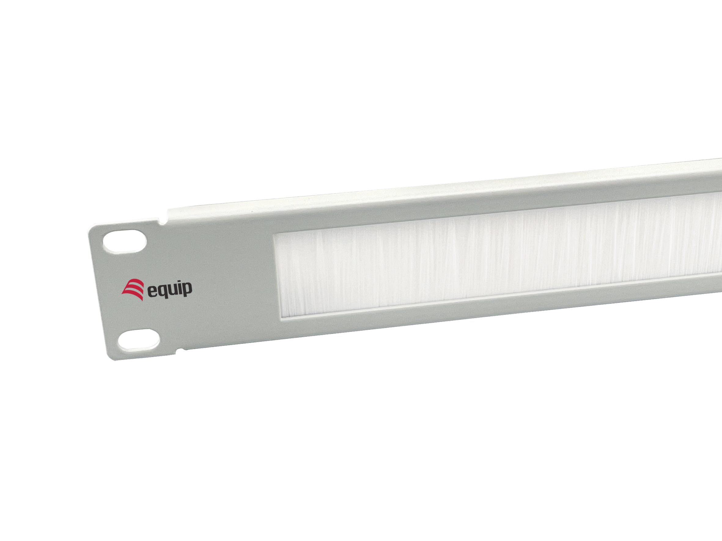 Equip 10 Bürstenblende 1U RAL7035