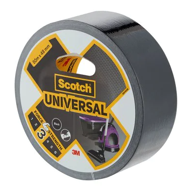 Scotch Universal Gewebeband schwarz 48,0 mm x 50,0 m 1 Rolle