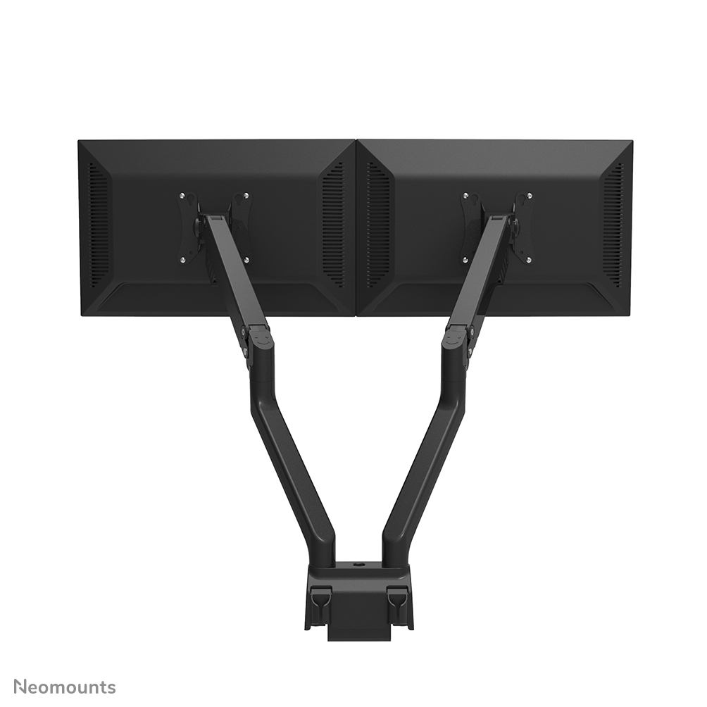 NEOMOUNTS Flat Screen Dual Desk Mount 25,4-81,28cm 10-32Zoll clamp/grommet Black