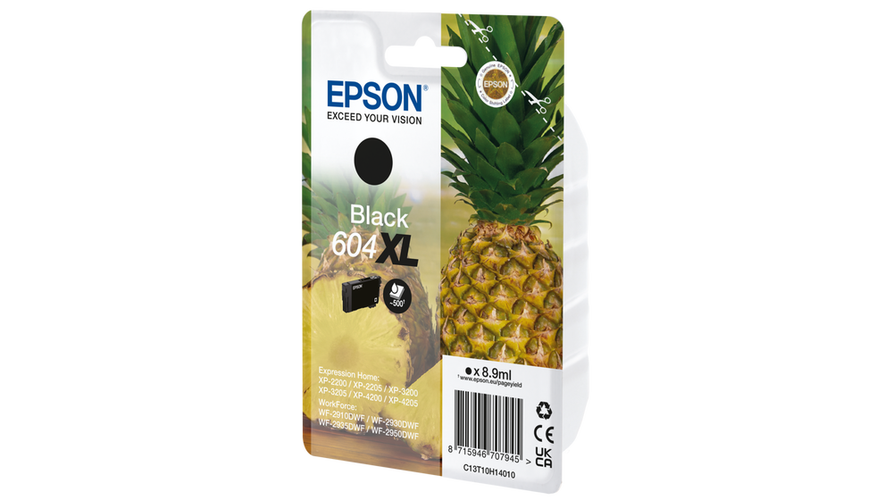 EPSON 604XL/T10H14 (Ananas) schwarz Druckerpatrone