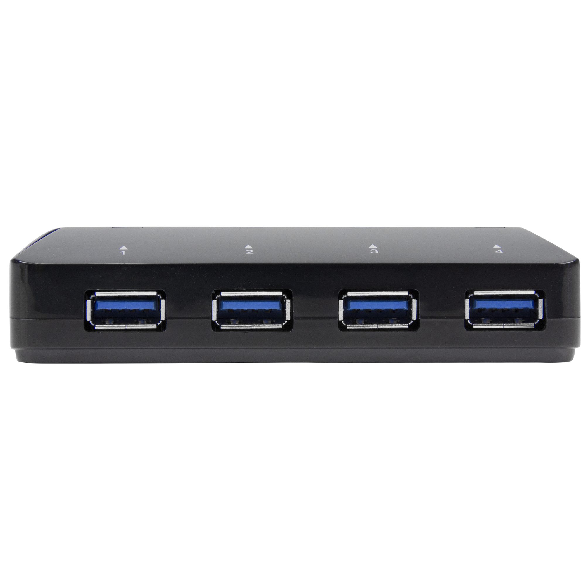 STARTECH.COM 4 Port USB 3.0 Hub plus dedizierter Ladeanschluss - 1 x 2.4 A Port - Desktop USB Hub und Schnelllade Station