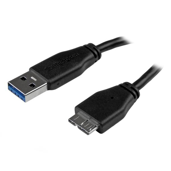 10FT SLIM MICRO USB 3.0 CABLE USB 3.0 A TO MICRO B M/M - THIN