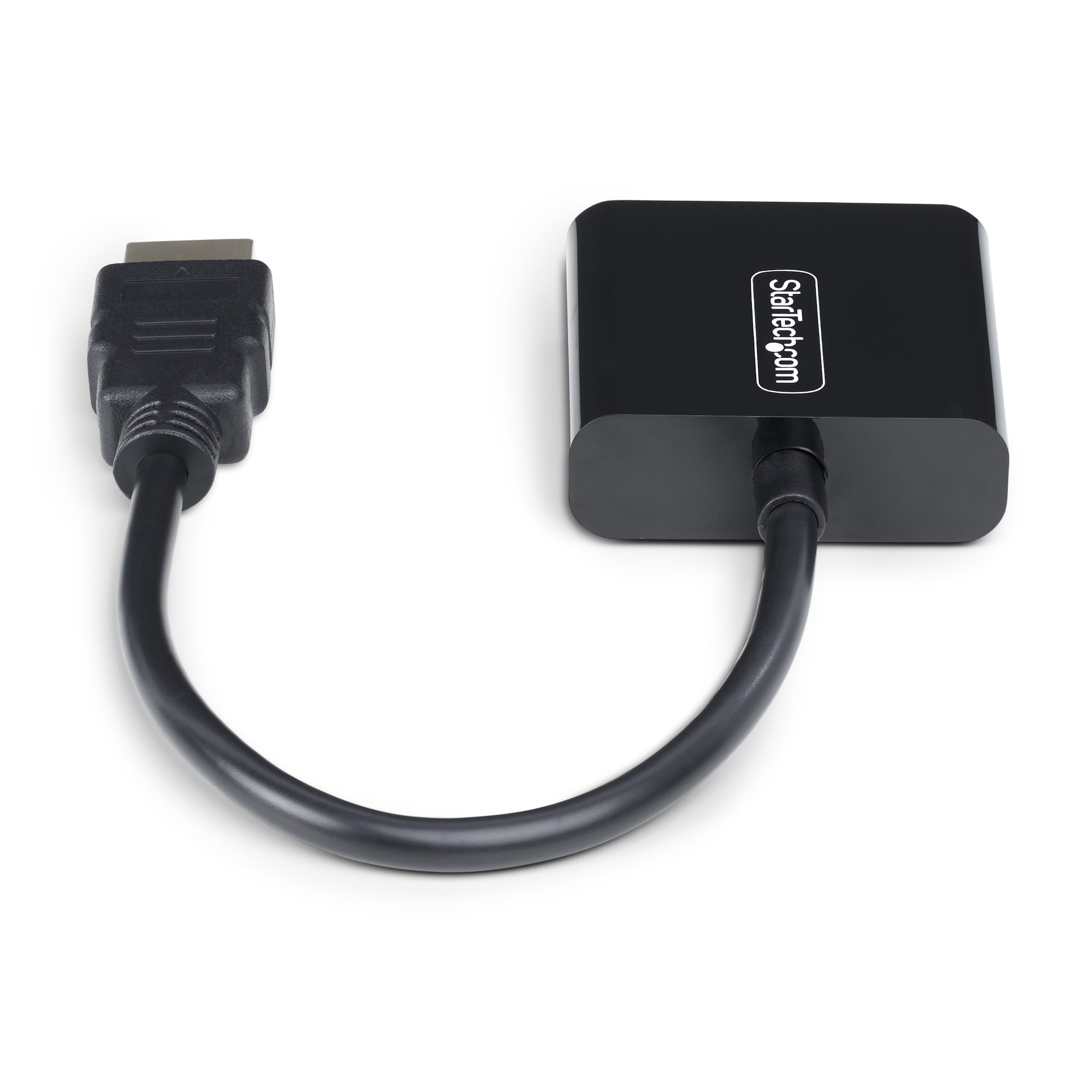STARTECH.COM HDMI auf VGA Adapter/Kabel Aktiver HDMI Adapter/Videokonverter 1920x1080 1080p HDMI-Quelle zu VGA-Monitor