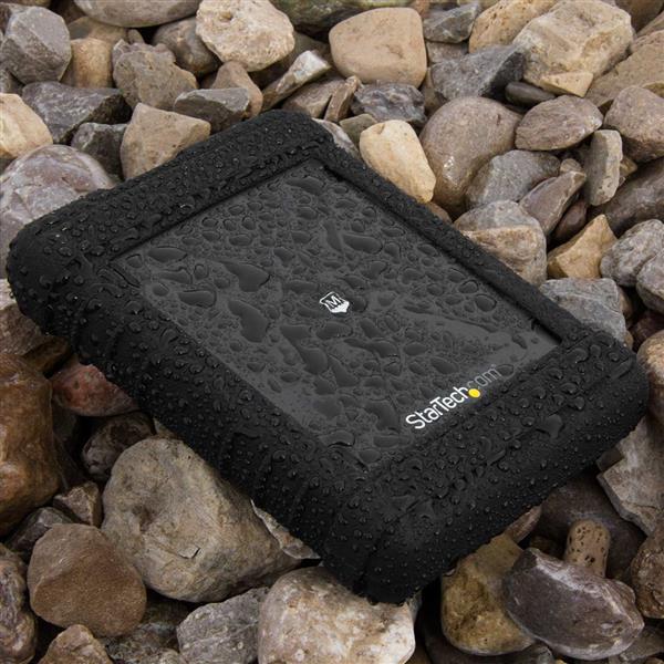 RUGGED HARD DRIVE ENCLOSURE .