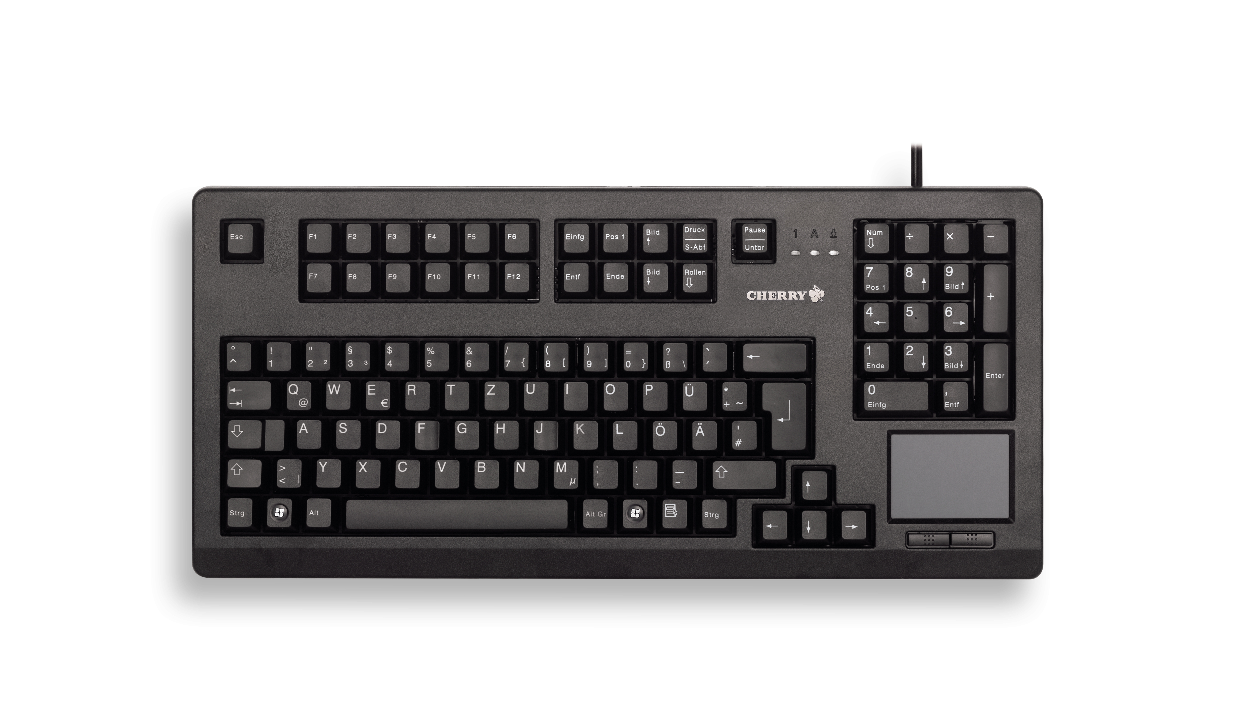 CHERRY TOUCHBOARD BLACK KEYBOARD USB GERMAN