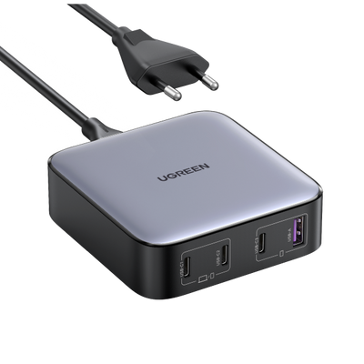 UGREEN Nexode CD328 100W Desktop Charger GaN PD Tischladegerät 2x USB-C 100W 1x USB-C 1x USB-A