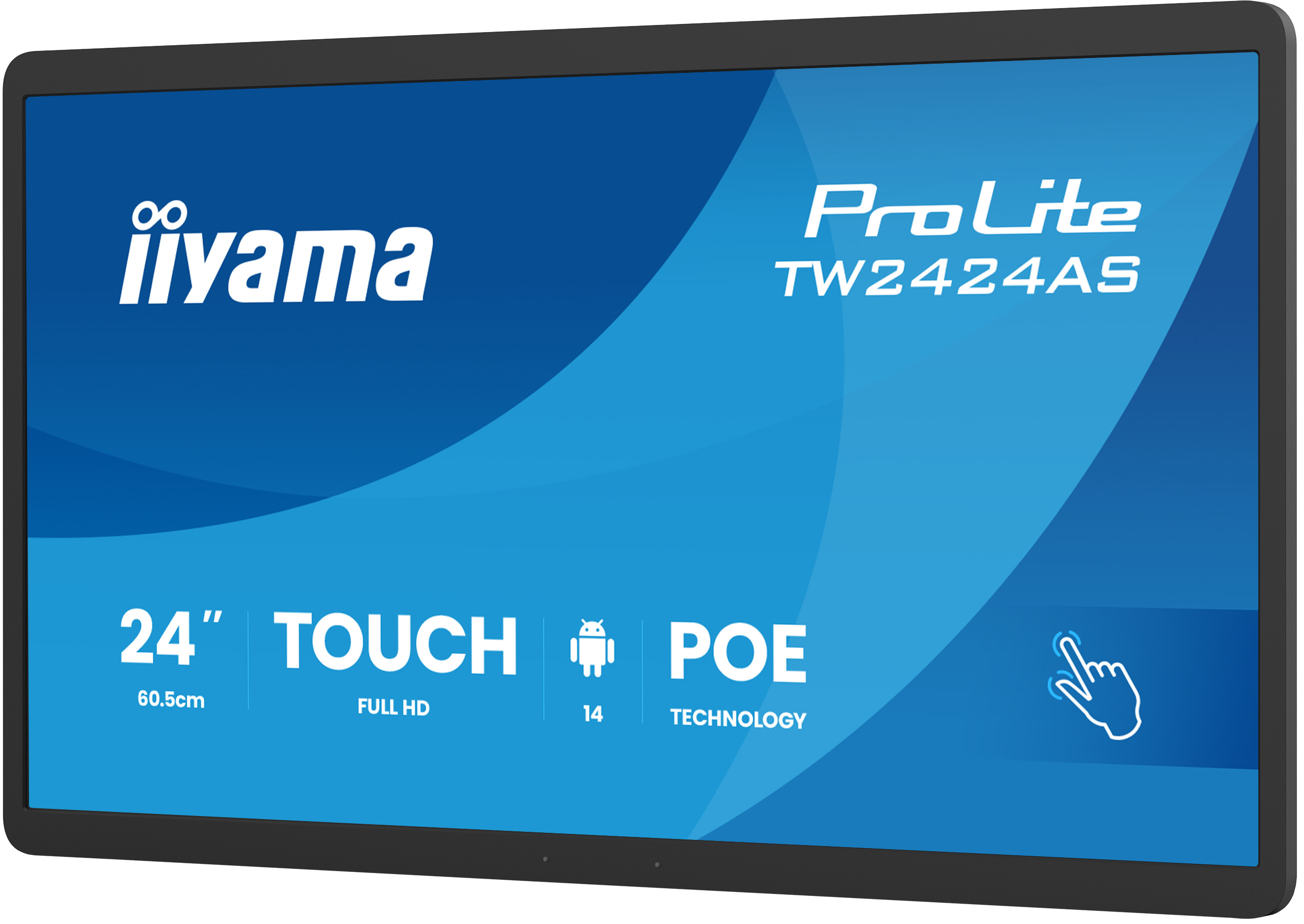 IIYAMA 60,5cm (23,8) TW2424AS-B3P 16:9 M-Touch USBC Android