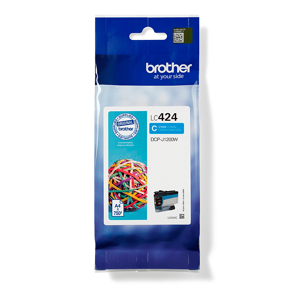 brother LC-424C cyan Druckerpatrone