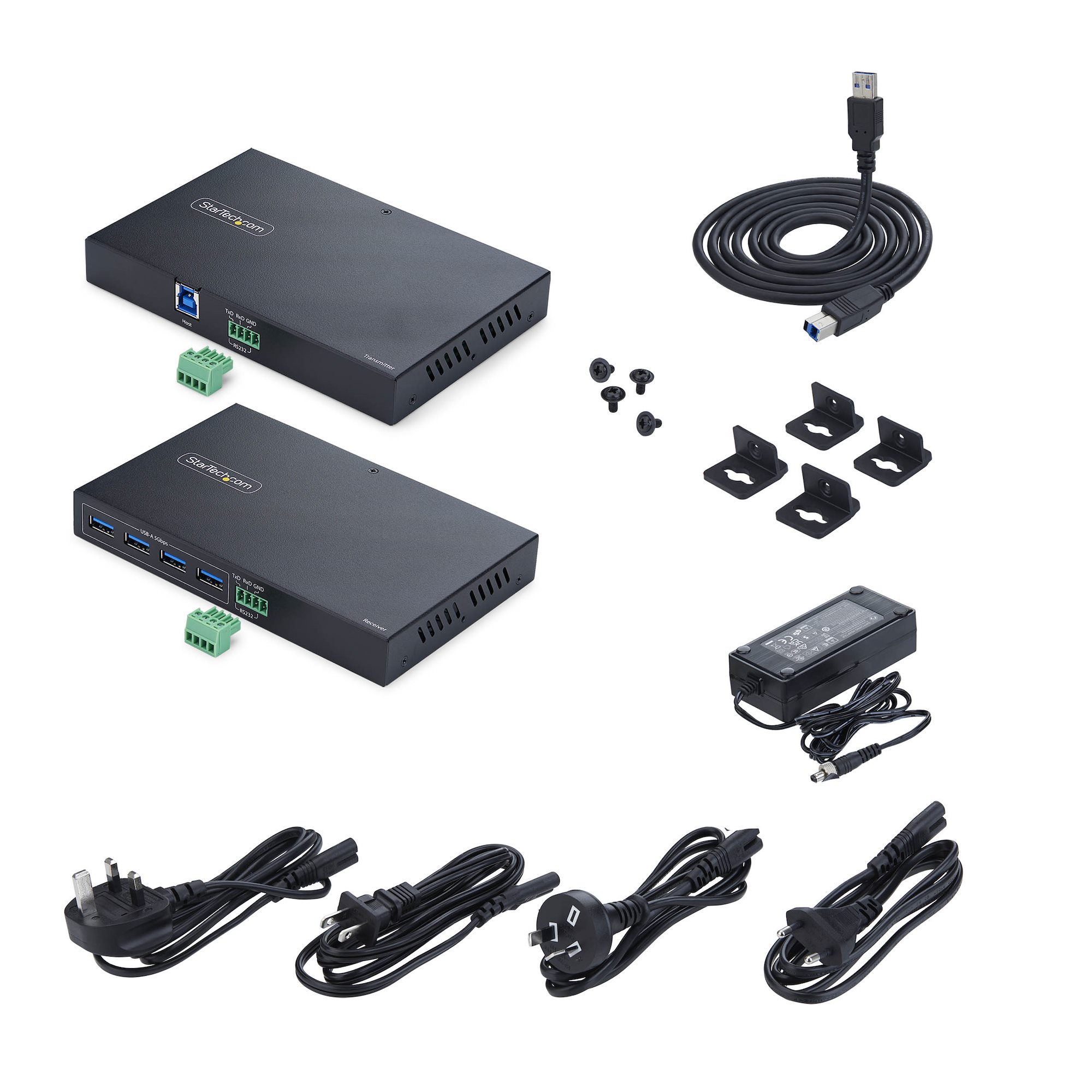 4-PORT USB 3.0 EXTENDER .