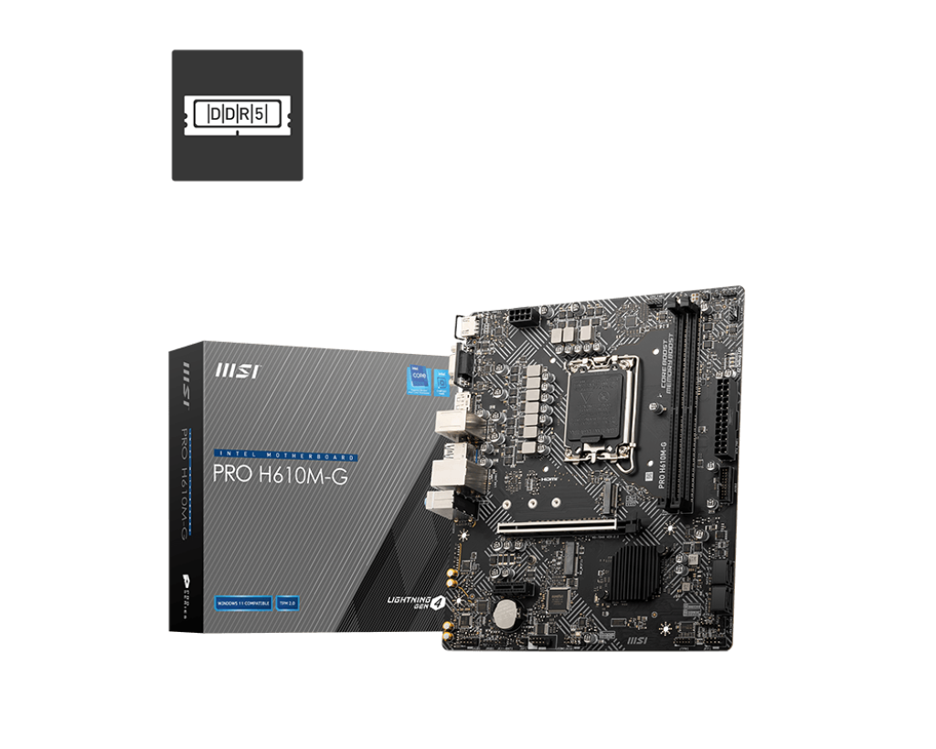 PRO H610M-G, Mainboard