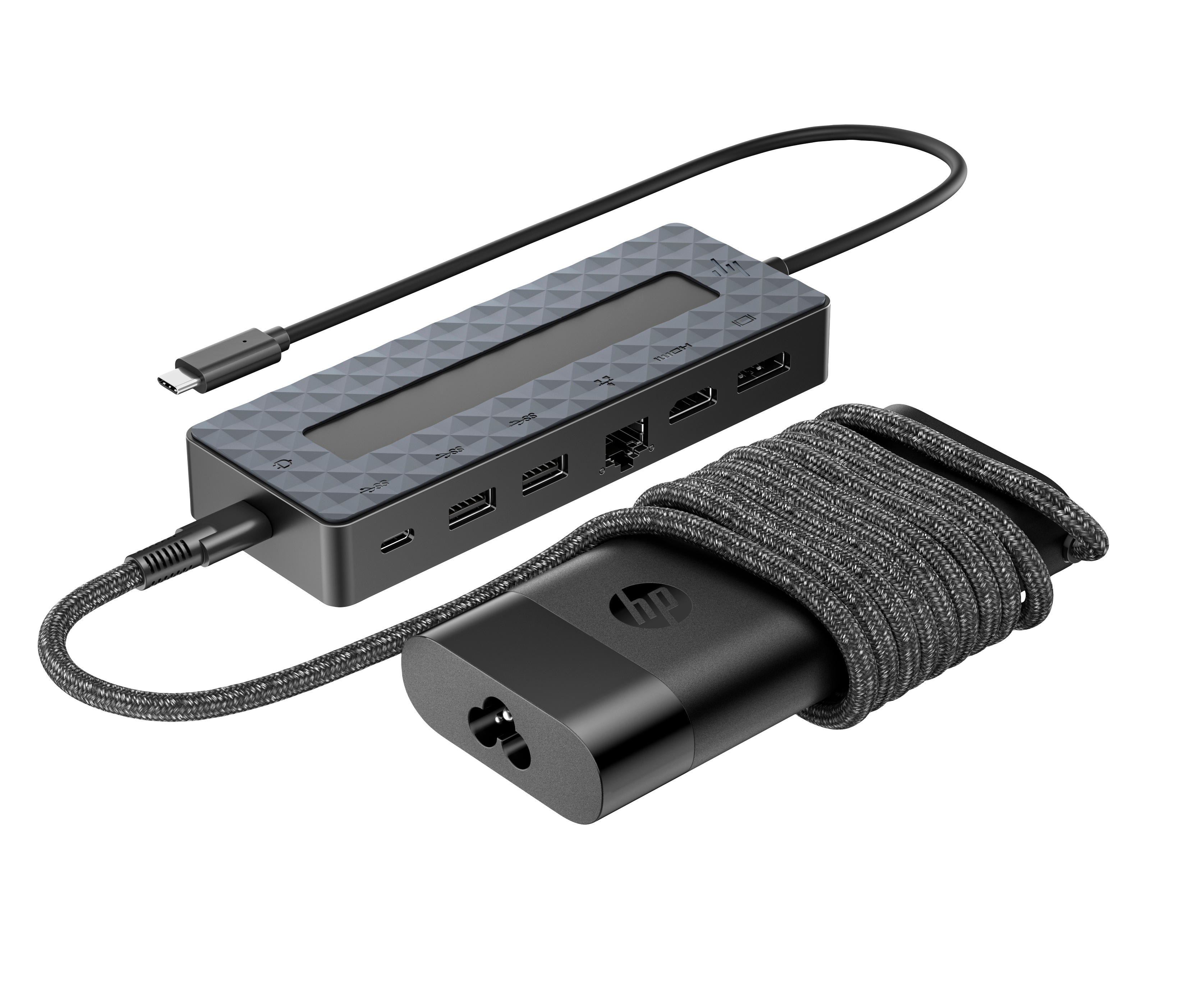 HP UNIVERSAL USB-C HUB AND LAPTOP CHARGER COMBO